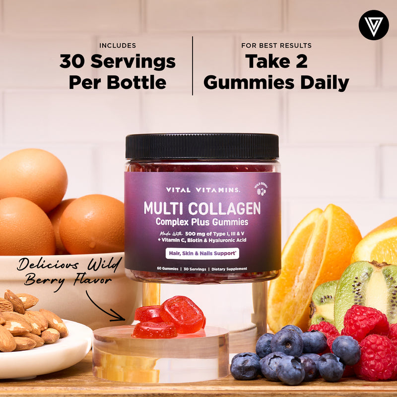 Multi Collagen Complex Plus Gummies