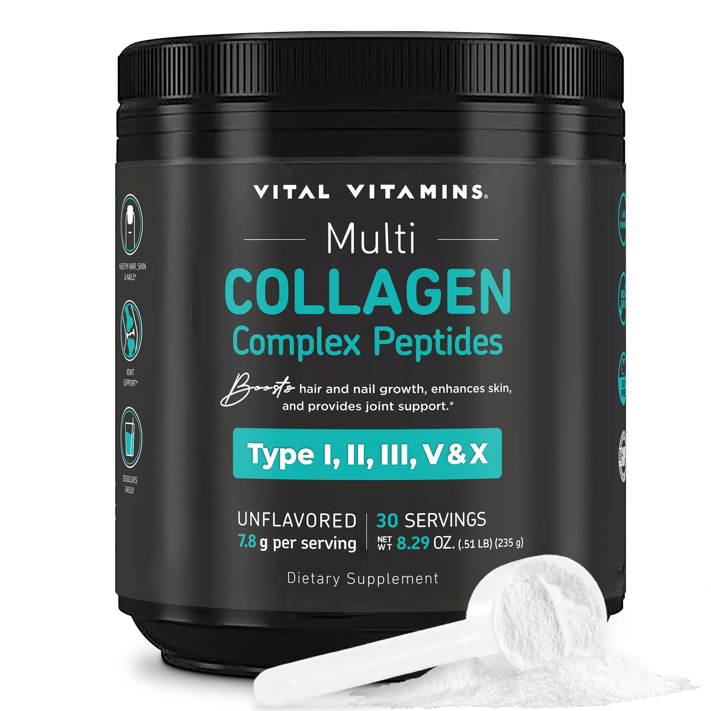 Multi Collagen Complex Peptides Powder