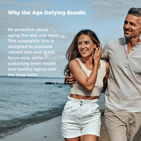 Couple on the beach - Vital Vitamins Age Defying Bundle supports active, vibrant aging for men and women