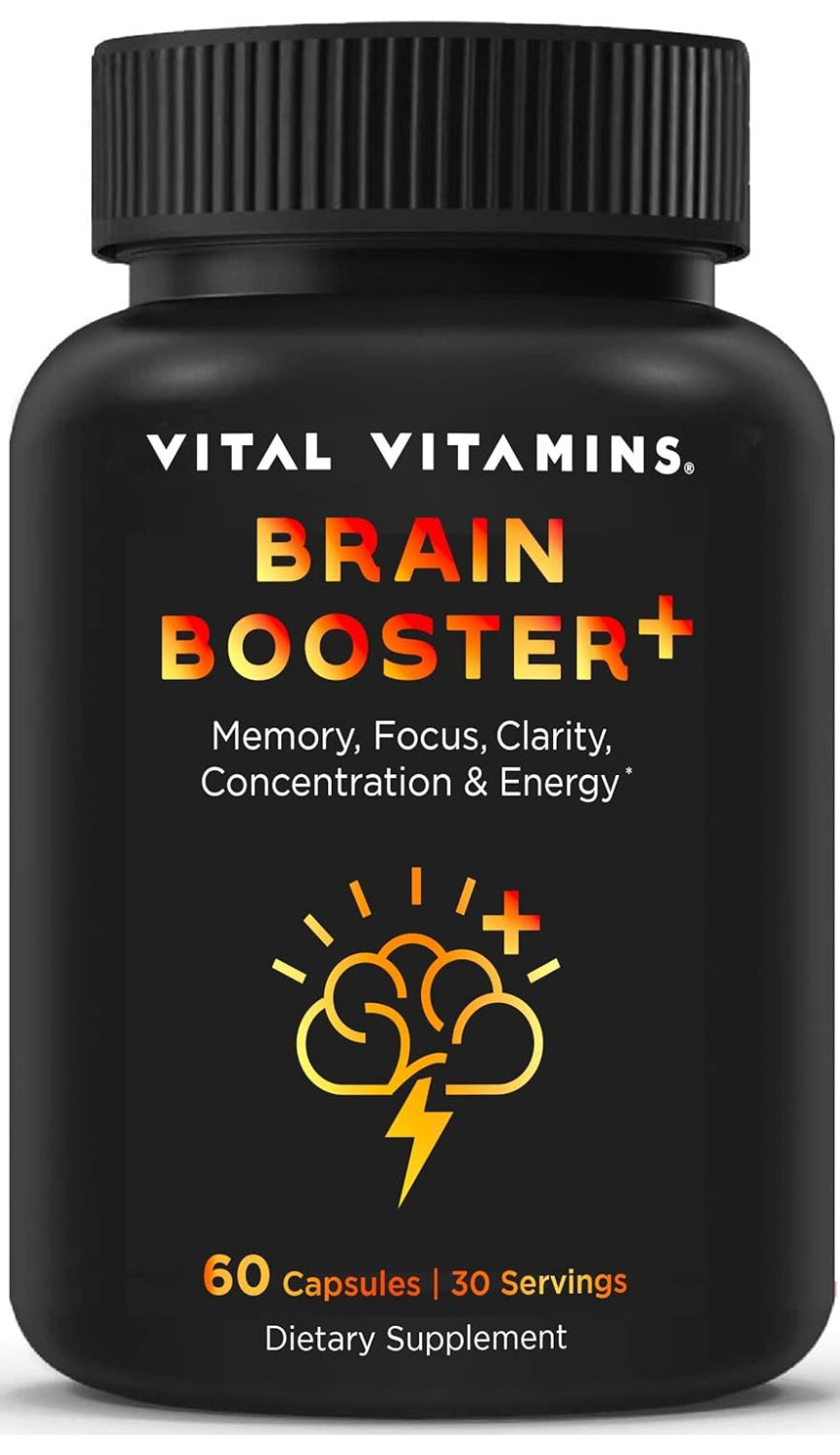 Brain Essential Boost Brain Booster Plus – Vital Vitamins