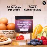 Multi Collagen Complex Plus Gummies
