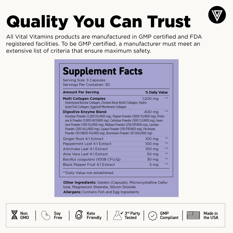 Multi-Collagen Complex Plus + Gut
