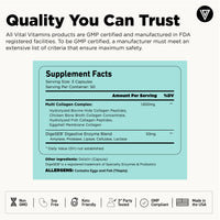 Multi Collagen Pills (Types I,II,III,V,X)