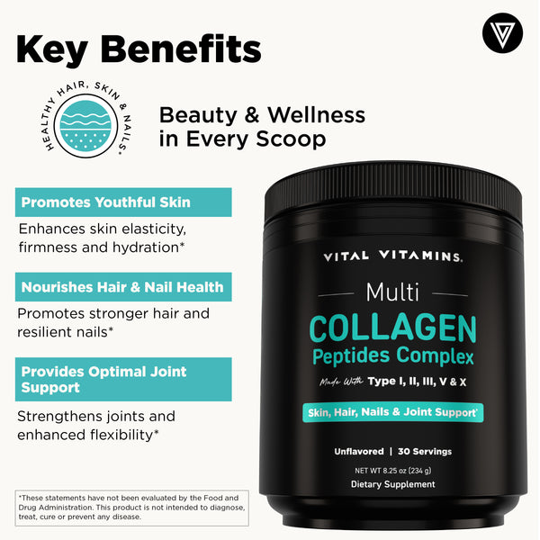 Multi Collagen Complex Peptides Powder