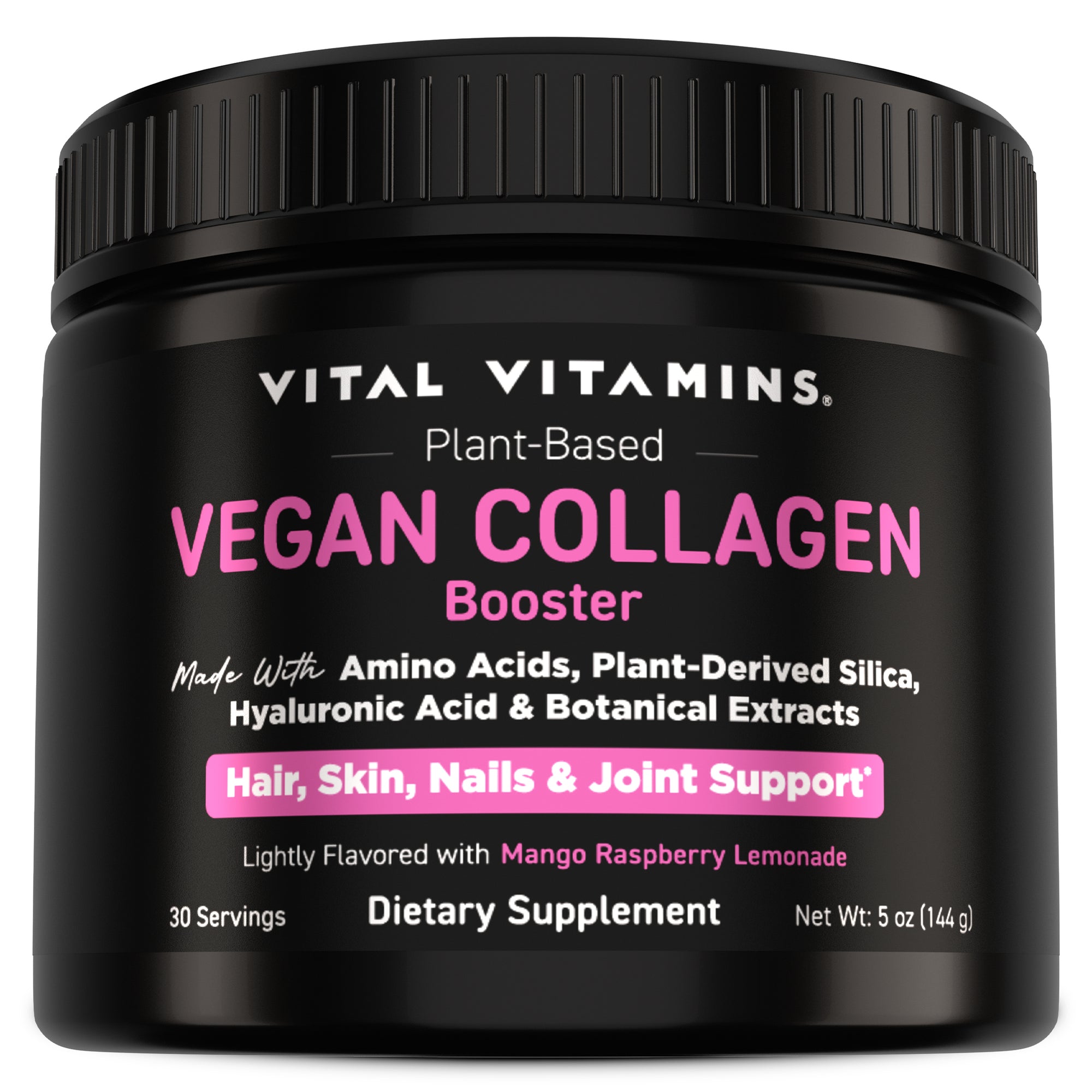 Vegan Collagen Booster Powder – Vital Vitamins