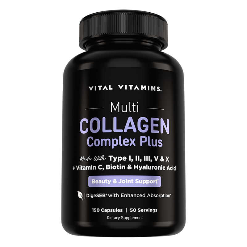 Multi Collagen Plus: Vital Vitamins for Skin & Joint Health