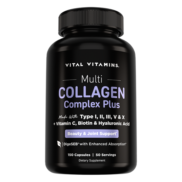 Multi Collagen Plus: Vital Vitamins for Skin & Joint Health