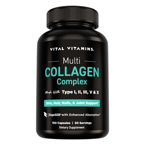 Multi Collagen Pills (Types I, II, III, V, X)