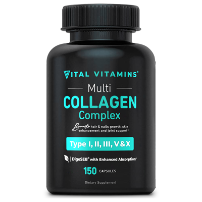 Multi Collagen Pills (Types I,II,III,V,X)
