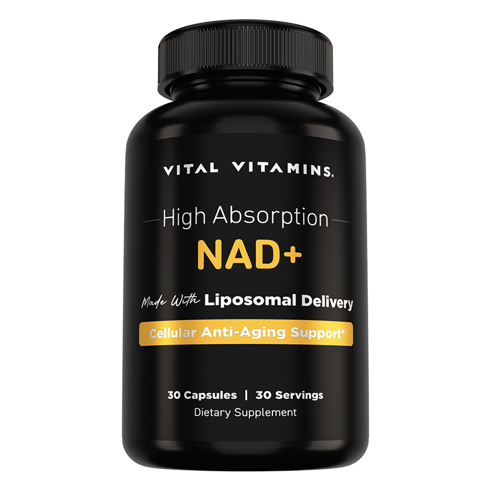 High-Absorption NAD+ – Cellular Energy & Longevity Support – Vital Vitamins