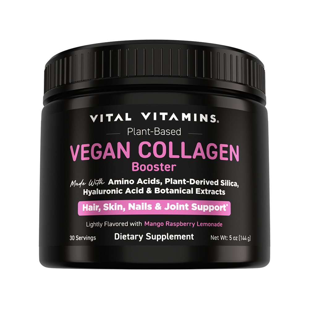 Vegan Collagen Booster Powder – Vital Vitamins