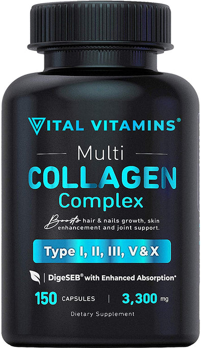 Multi Collagen Pills (Types I,II,III,V,X)